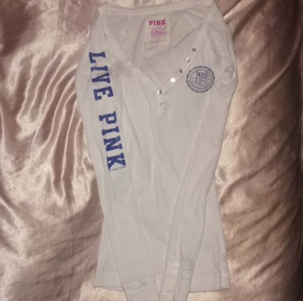ISO VS University Live Pink long sleeve